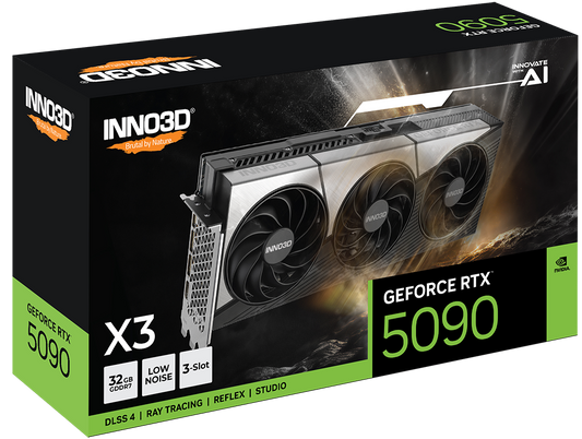 Inno3D GeForce RTX 5090 X3 32GB GDDR7 PCI-Express Graphics Card