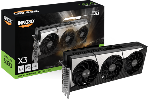 Inno3D GeForce RTX 5090 X3 32GB GDDR7 PCI-Express Graphics Card