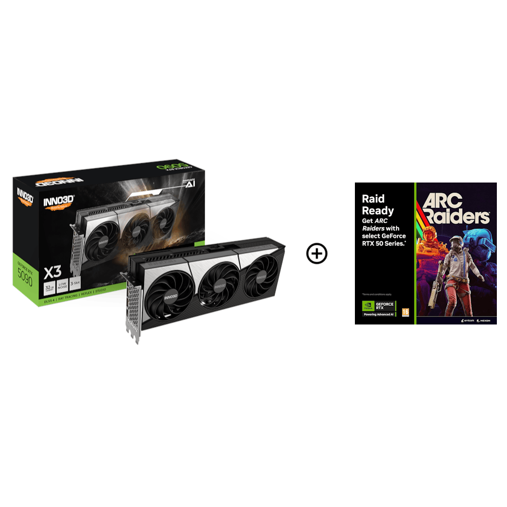 Inno3D GeForce RTX 5090 X3 32GB GDDR7 PCI-Express Graphics Card
